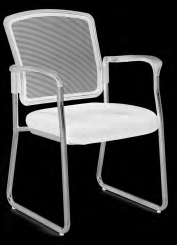 Sleek Mesh Guest Chair