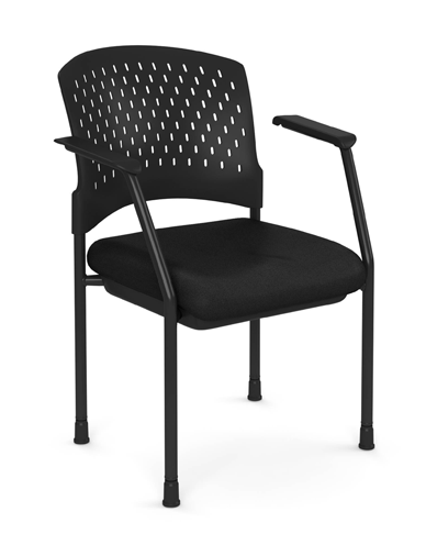 Arc Stackable Guest Chair with Arms