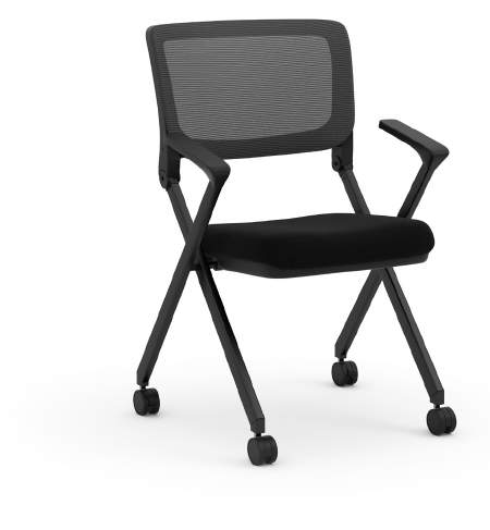 Alan Nesting Guest Chair with Arms