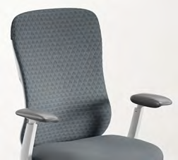 Optional Nuvé Back Cover Available in Charcoal or Blue