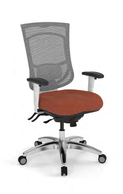 CoolMesh Pro Multi-Function High Back with Adjustable Lumbar Support and Ratchet Back Height Adjustment