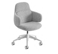 Viva Club Chair w/ White Nylon Base