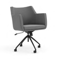 Hady Mid Back Guest Chair with 4-Prong Base