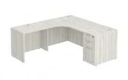 Corner Station with Inner Curve 71"W x 71"D