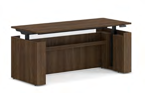 B. Deluxe Electric Height Adjustable Desk Base