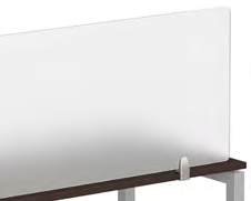 work surface 54"W x 15"H
