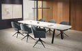 Arena Conference Table w/ Metal VA Leg 144"W x 48"D